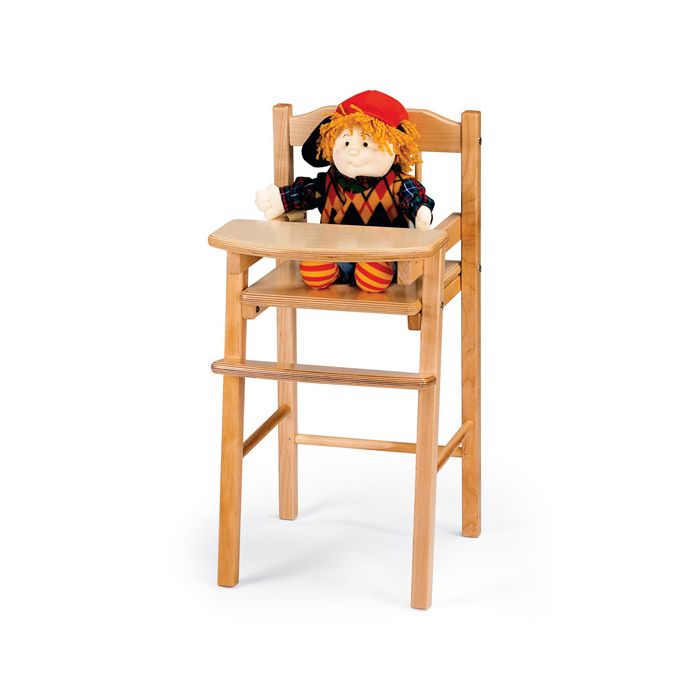 Dramatic Play | Traditional Doll High Chair