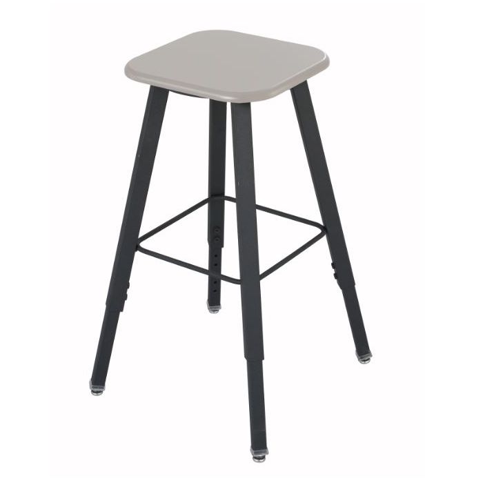 Student Stool | AlphaBetter Adjustable-Height with Thermoplastic Seat and Tip Resistant Base