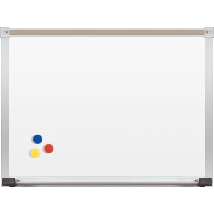  WHITEBOARD | PORCELAIN STEEL WITH DELUXE ALUMINUM TRIM 4'x6'