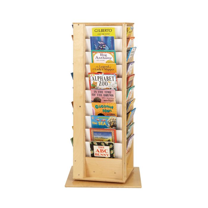 Bookcase | Revolving Large Literacy Tower