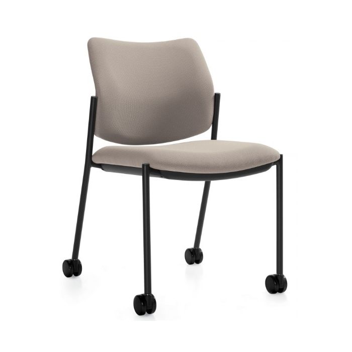 Guest Chair | Sidero Armless with Casters