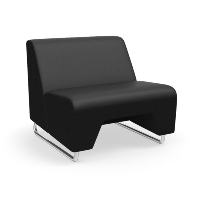 Lounge Chair | MyWay | Armless with Sled Base