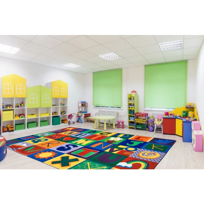 Carpet | 8' x 12' KIDSoft Toddler Alphabet Blocks rug