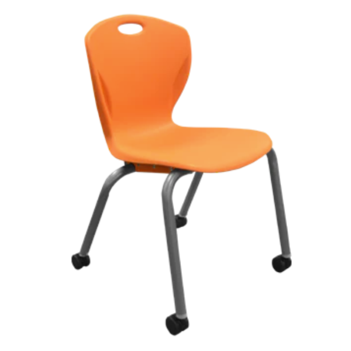 Stack Chair | Discover 18" with Casters | Set of 4