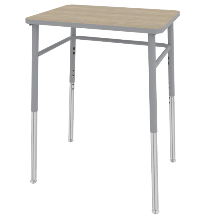 Student Desk | 7SD Series 20"x26" Rectangle | Laminate Top | Set of 2
