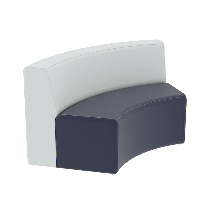 Soft Seating | Armless Curved Sofa In | 67" x 31"