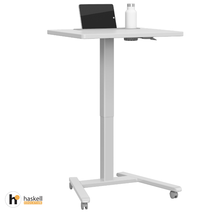 Lectern/Desk | Fuzion Sit-to-Stand | Mobile