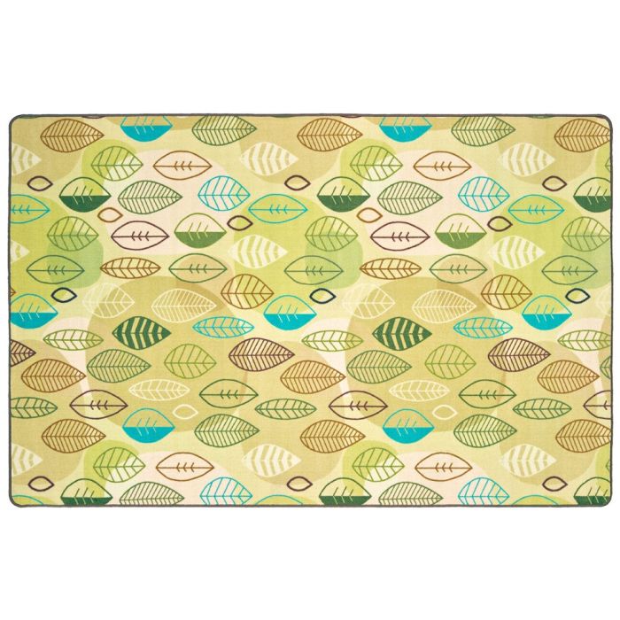 Carpet | Peaceful Spaces Leaf Rug | 6' x 9'