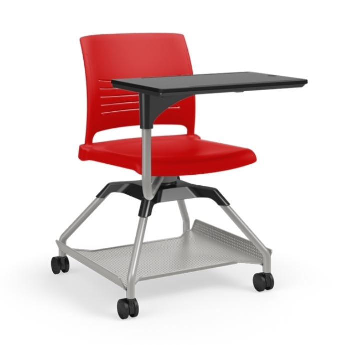 Chair with Worksurface | Learn2 Strive | Flat Access Rack