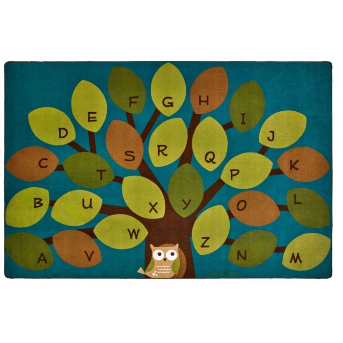 Carpet | Owl-phabet Tree |8' x 12'