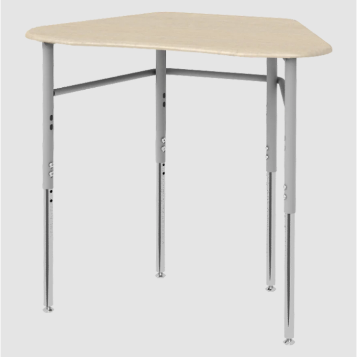 Student Desk | 7SD Series 20"x32" Trapezoid | Laminate Top | Set of 2