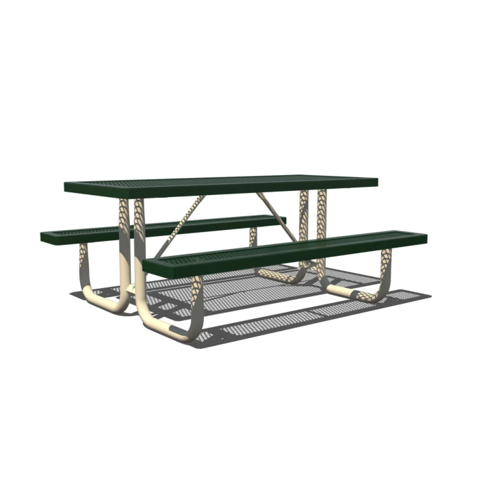 Picnic Table | Regal 8' Rectangle Portable 