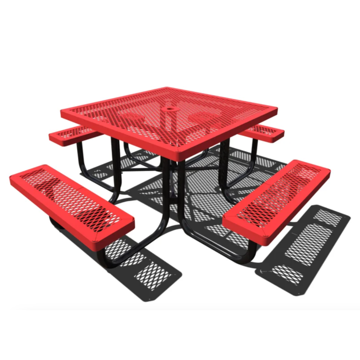 Picnic Table | Regal 46" Square Portable 