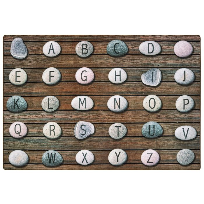 Carpet | Alphabet Stones Seating | 8' x 12'