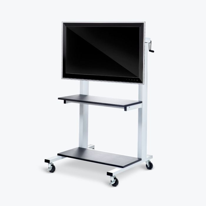 TV Cart | Crank Adjustable | Flat Panel
