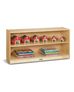 Bookcase | Toddler Adjustable Mobile Straight Shelf