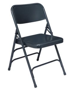 Premium All-Steel Chair | Triple Brace Double Hinge | Set of 4 | 300 Series 