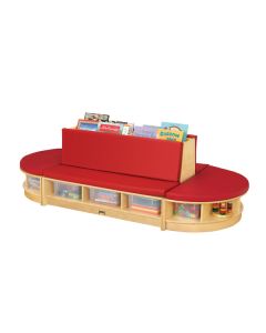 Bench | Read-a-Round 3 Piece Set in Red