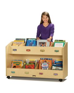 Bookcase | Mobile 8-Section Book Organizer