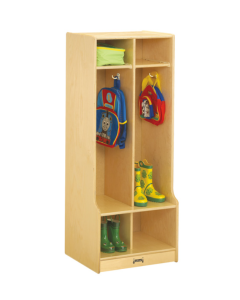 Coat Locker | 2 Section with Step