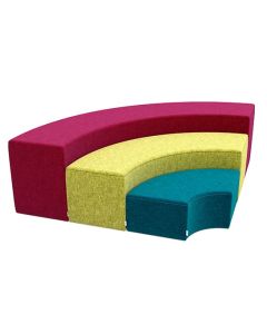Rainbow Soft Seating  by Fomcore