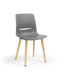 Chair | LimeLite | Tapered Wood Leg