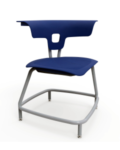 Ruckus Chair | Four Leg on Casters | 18" High 