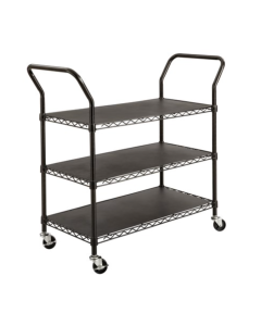 Wire Utility Cart-3 Shelves