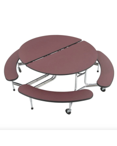Folds and locks for easy storage