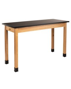 Science Lab Table | 30" X 60" | Plain Front and Chem-Res Top