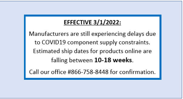 2022 Estimated Ship Date